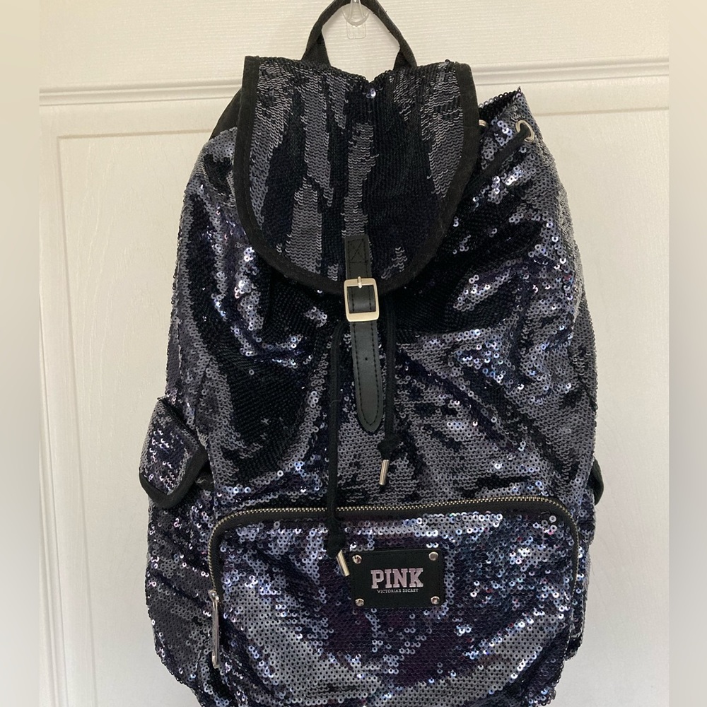 Victorias Secret Pink sequin backpack